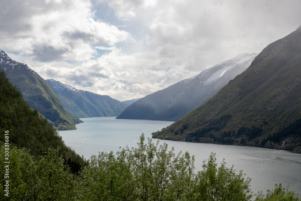 lake in the mountains