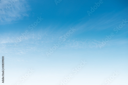 Fototapeta Naklejka Na Ścianę i Meble -  Clear blue sky and white clouds