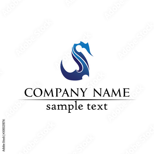 Fototapeta Naklejka Na Ścianę i Meble -  Business corporate letter S logo design vector design
