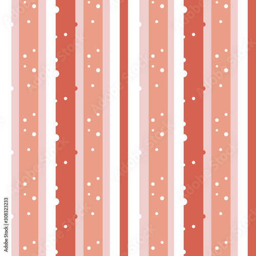 Abstract seamless pattern with repeating lines and dots.