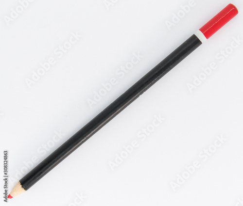 Red and black pencil