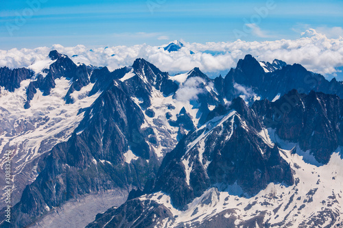 Mont Blanc highest mountain massif