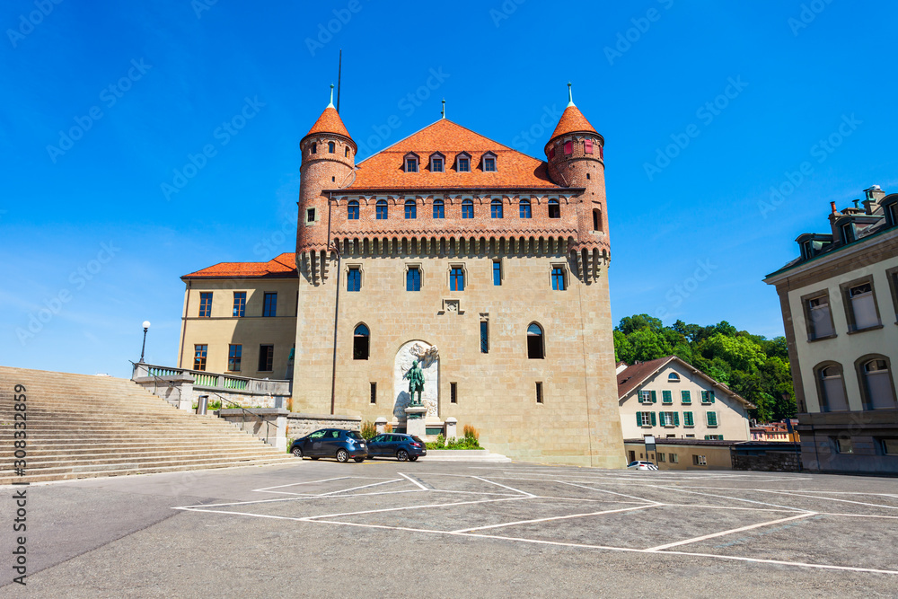 Obraz premium Chateau Saint Maire Castle, Lausanne