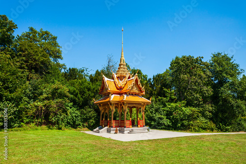 Thai Pavilion in Lausanne, Switzerland photo