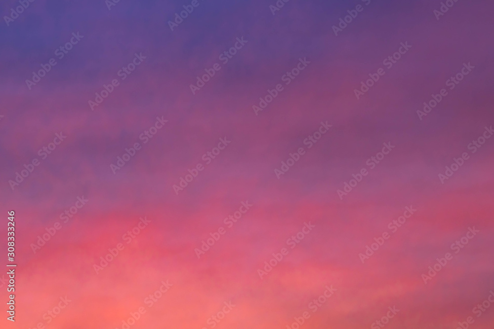 pink and blue sunset gradients background 