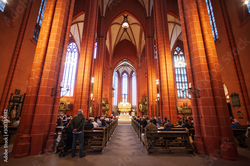 Saint Bartholomew Frankfurt Cathedral interior photo