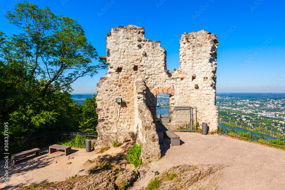 Burgruine Drachenfels ruined castle, Bonn