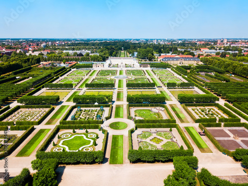 Herrenhausen Gardens in Hannover, Germany photo