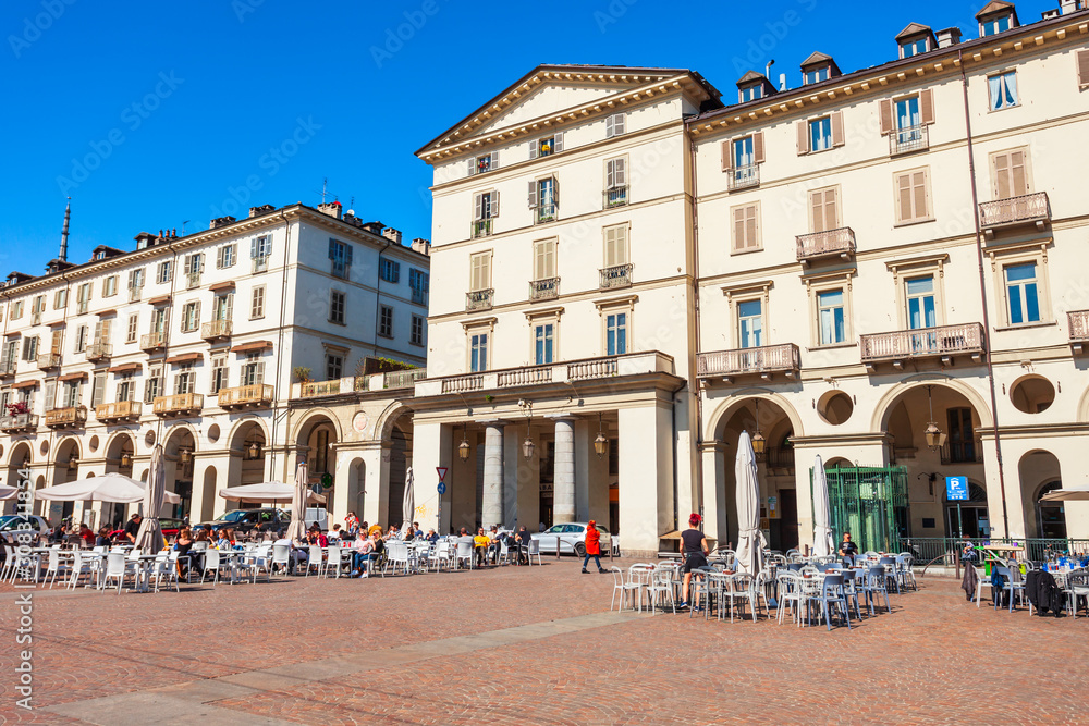 Obraz premium Piazza Vittorio Veneto Square, Turin