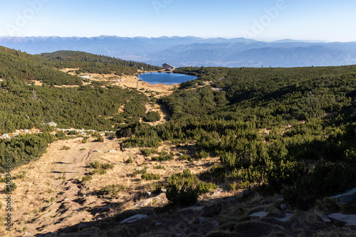 Landscape with Bezbog Lake, Pirin Mountain, Bulgaria