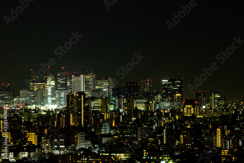 Tokyo Shinjuku area nightview