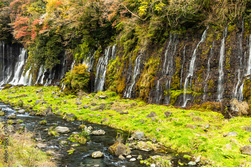 Shiraito waterfalls photo