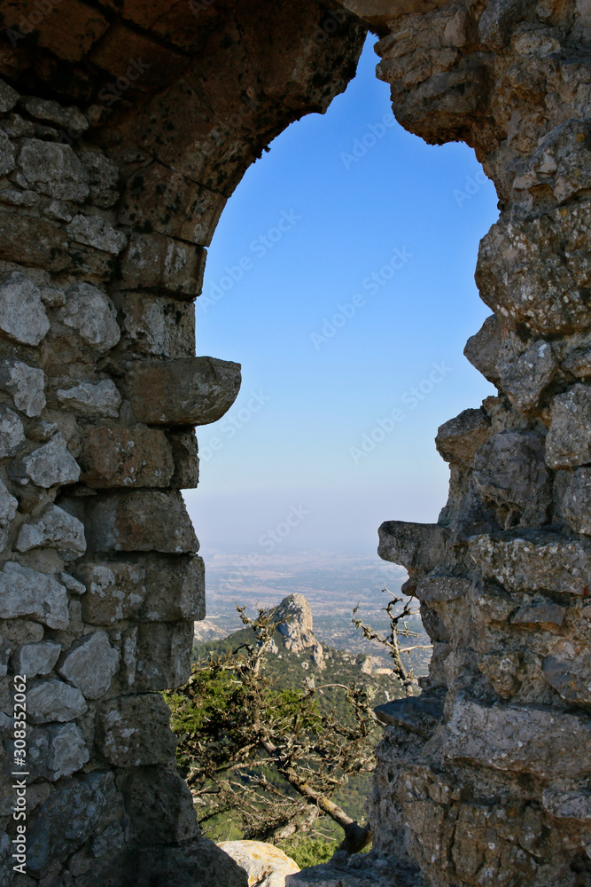 mittelalterliche Burgruine Kantara