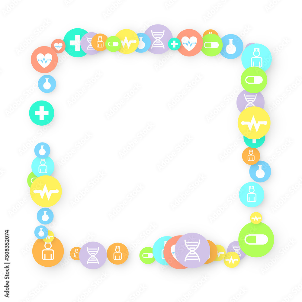 Pharmacy Background. Clinic Backdrop.