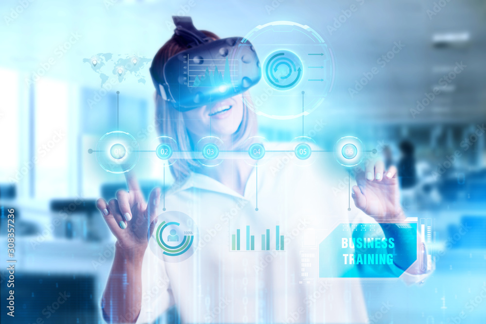 Business, Technology, Internet and network concept. Coaching mentoring education business training development E-learning concept. Business, Technology, Internet and network concept. Coaching mentoring education business training development E-learning concept.
