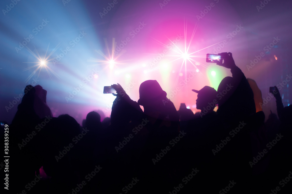 abstrac defocus images people are at a party with colorful lights abstrac defocus images people are at a party with colorful lights