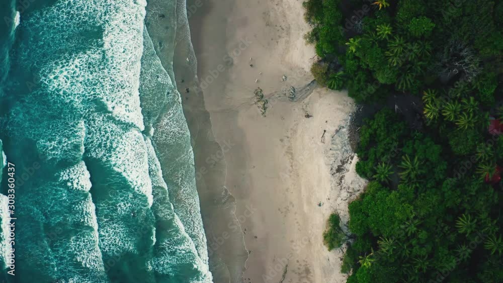 Beautiful 4K aerial drone seamless video loop / cinemagraph shot of a ...