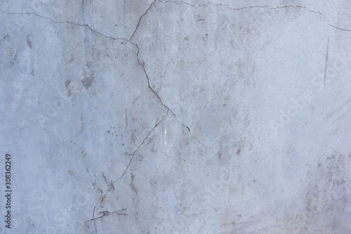 Cracks and Old concrete walls, concrete backgrounds with pitted surfaces