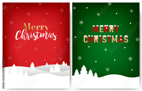 Merry Christmas decorative winter elements. Illustration for greeting card, banner, poster. Christmas pattern, wrapping, Wallpaper, textile. Vector background.