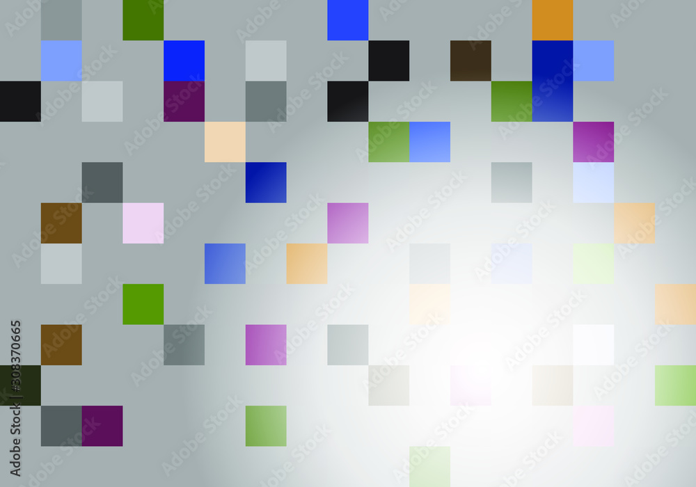 vector abstract muti colors small square tile with bright light background vector eps 10
