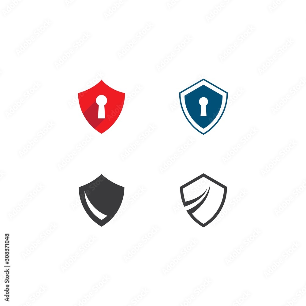 Shield symbol logo icon
