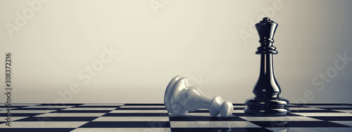 conceptual piece chess photo