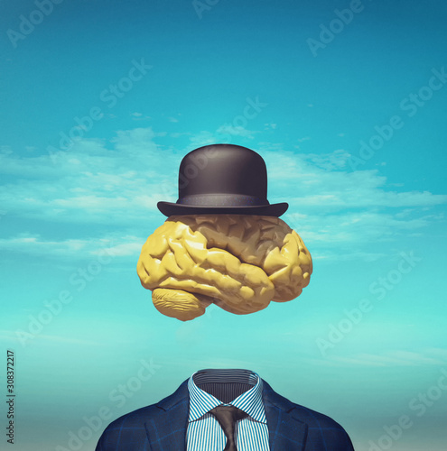 Obraz na plátně big brain