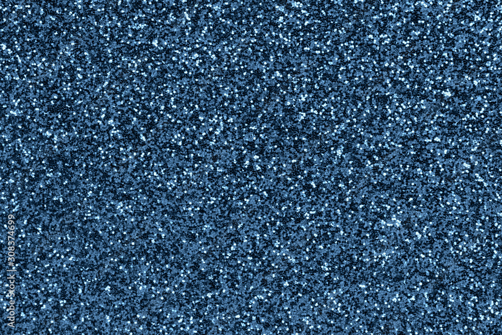 Classic blue glitter texture abstract background Classic blue glitter texture abstract background