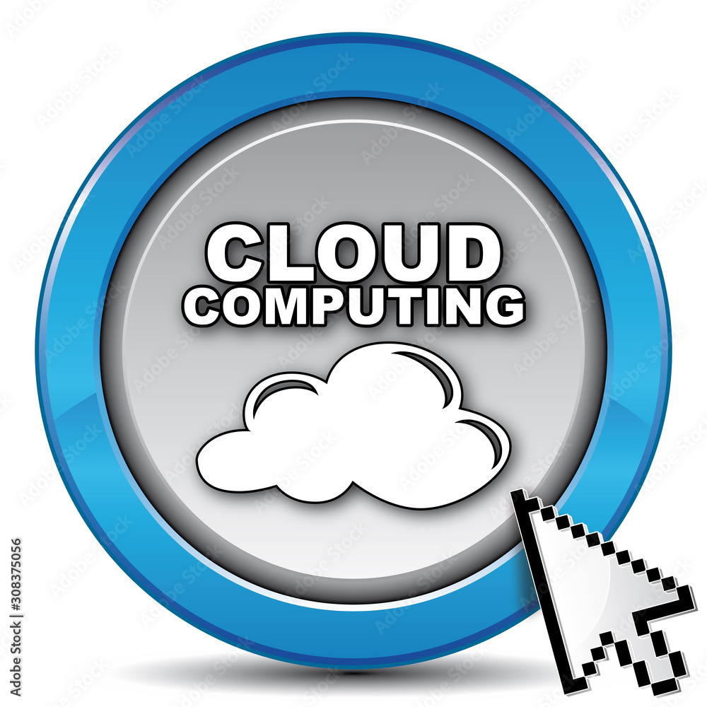 cloud computing icon cloud computing icon