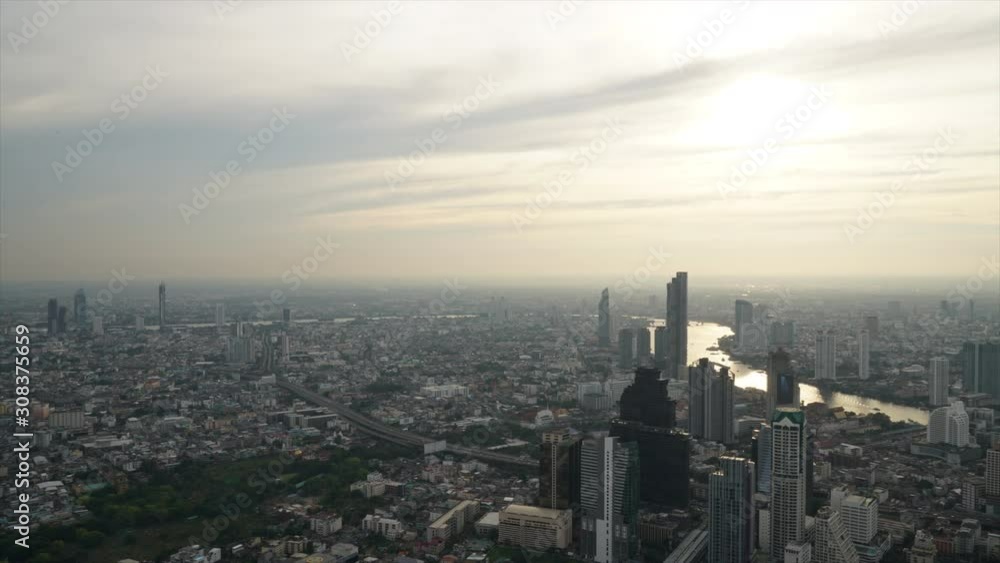 timelapse Bangkok cityscape in Thailand skyline timelapse Bangkok cityscape in Thailand skyline