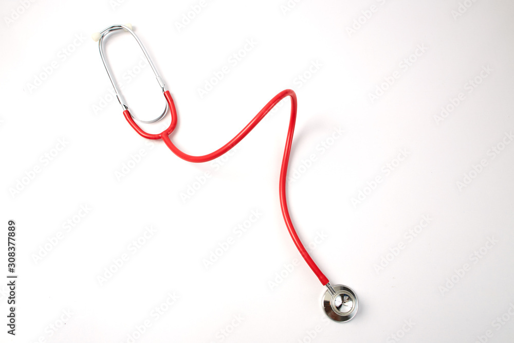 Medical stethoscope isolated on white Medical stethoscope isolated on white
