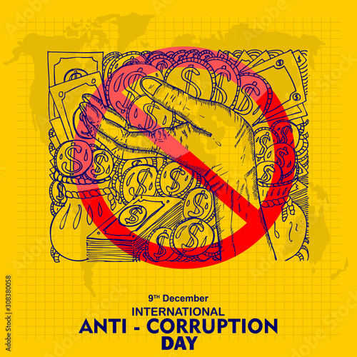 International Anti Corruption Day, Poster