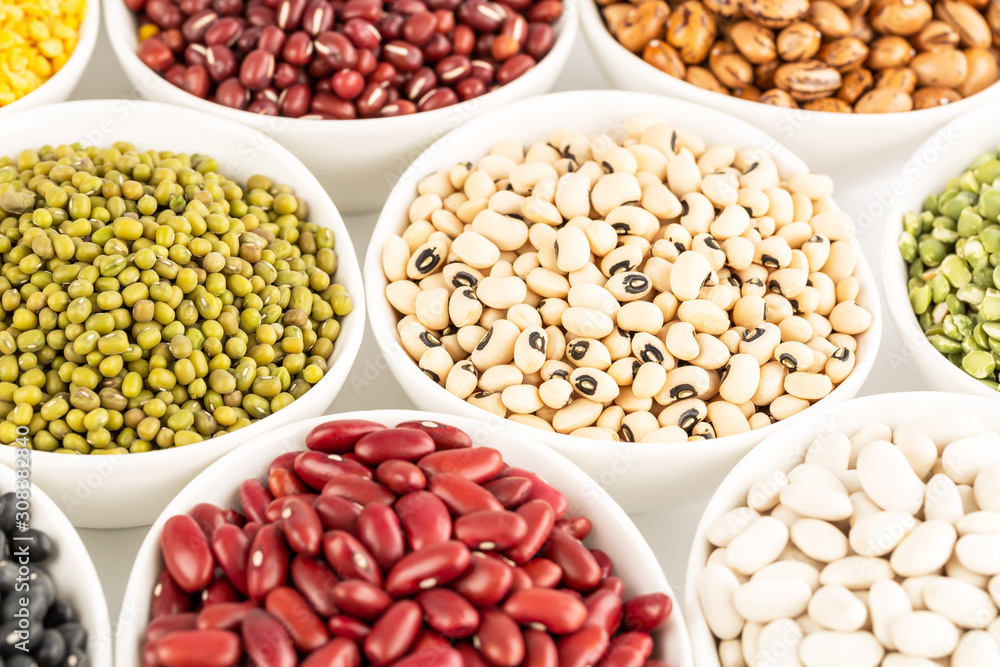 Collection of beans Collection of beans