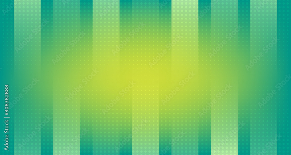 Green geometric halftone awesome background