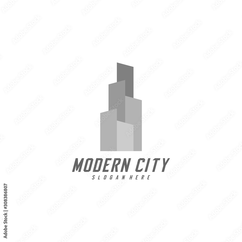 Modern City Logo Design Vector Template, Real estate Logo Concept, Emblem, Design Concept, Creative Symbol, Icon Modern City Logo Design Vector Template, Real estate Logo Concept, Emblem, Design Concept, Creative Symbol, Icon