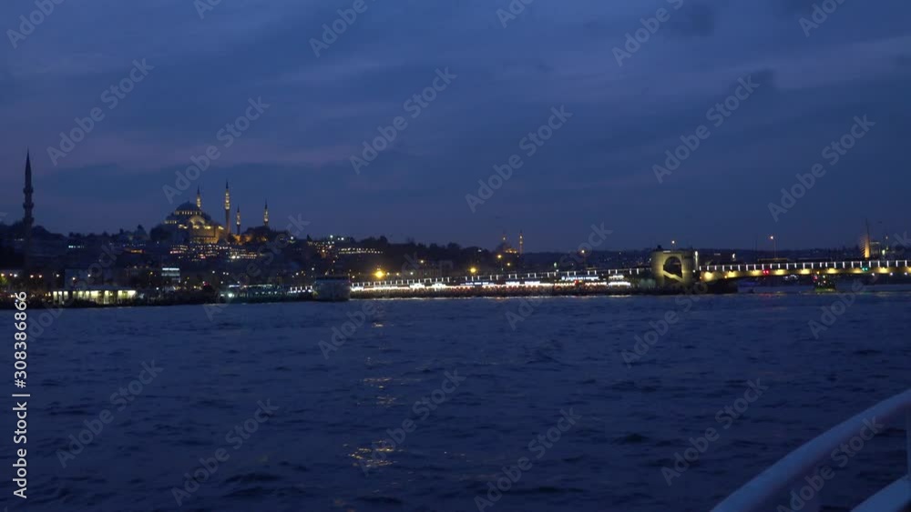 Istanbul, Turkey A ferry ride in the harbour Istanbul, Turkey A ferry ride in the harbour