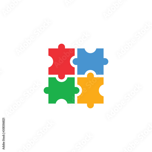 Autism icon design template vector isolated illustration