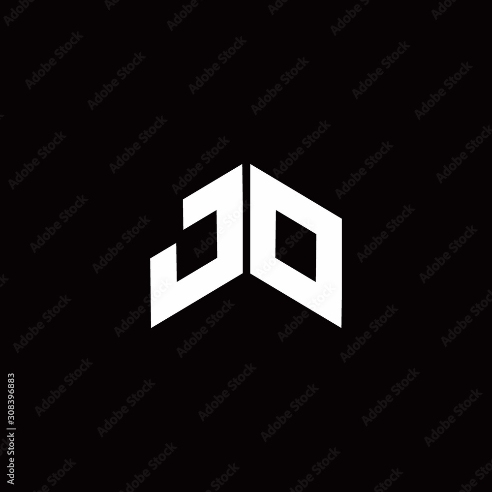 JO Logo monogram modern design template JO Logo monogram modern design template