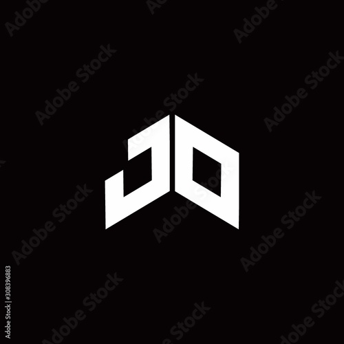 JO Logo monogram modern design template