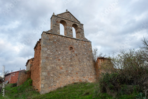 Abandoned church in Escobosa de Calatanazor, Soria