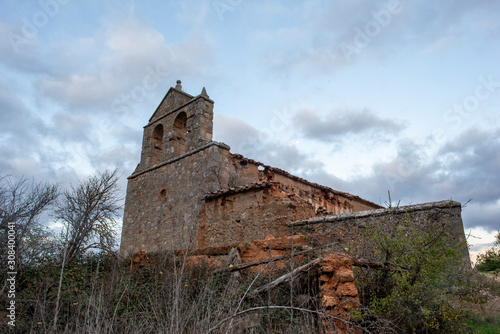 Abandoned church in Escobosa de Calatanazor  Soria