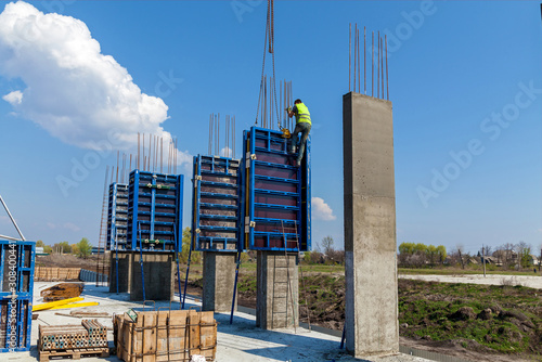 Formwork of concrete structure columns