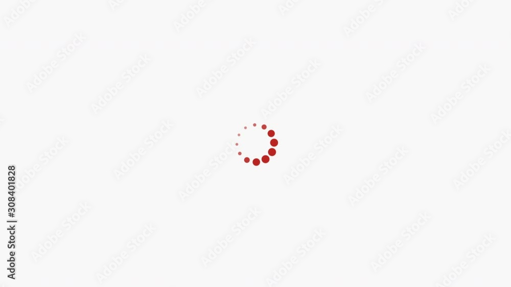 Loading circle on white background Loading circle on white background