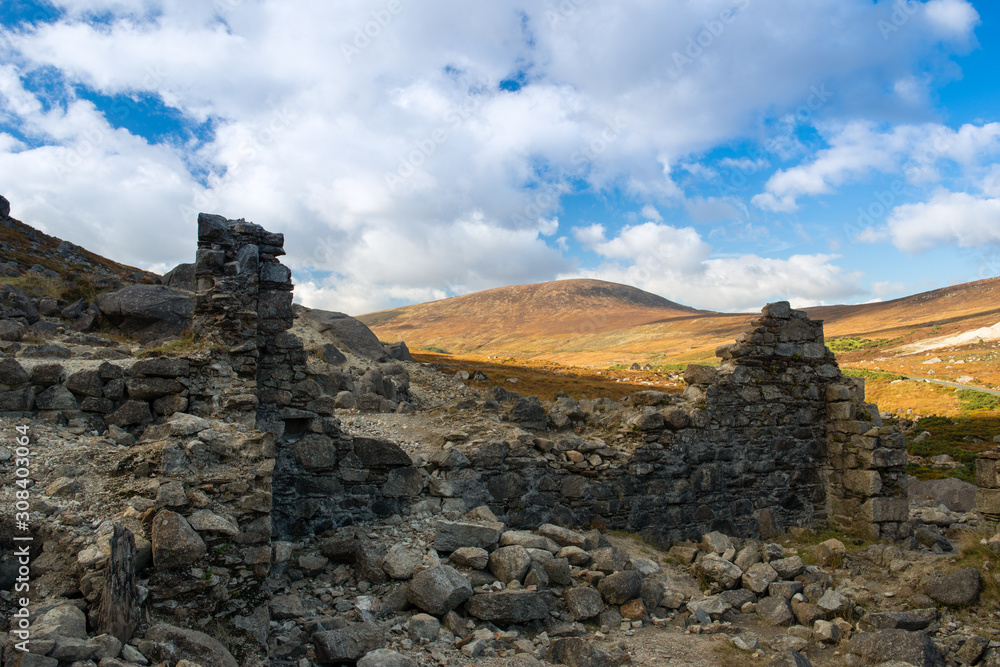 Autumnal Irish landscape