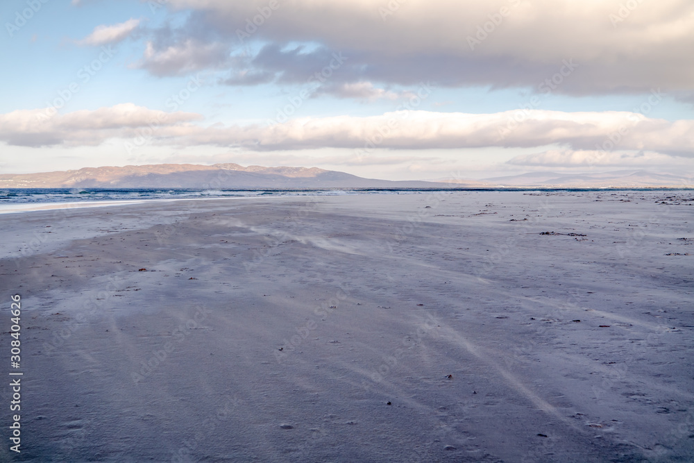 Narin Strand is a beautiful large blue flag beach in Portnoo, County Donegal - Ireland Narin Strand is a beautiful large blue flag beach in Portnoo, County Donegal - Ireland