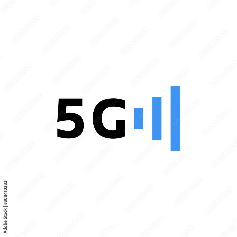 5g wireless logo like telecommunications