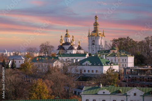 View of Kiev Pechersk Lavra
