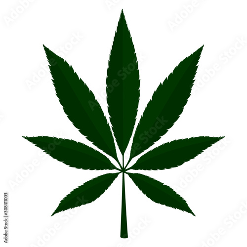 cannabis leaf