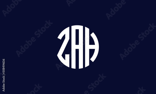 Three Alphabets abstract letter z to a logo template