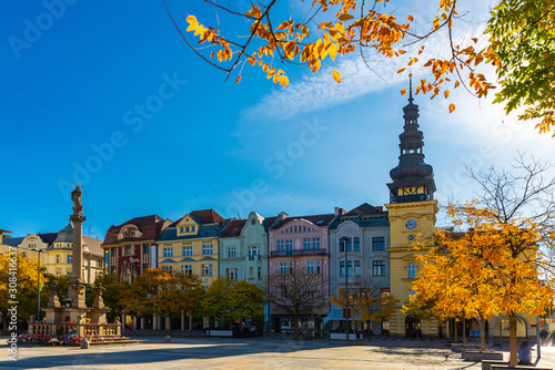 Fotografie Central square of Ostrava city, Czech Republic